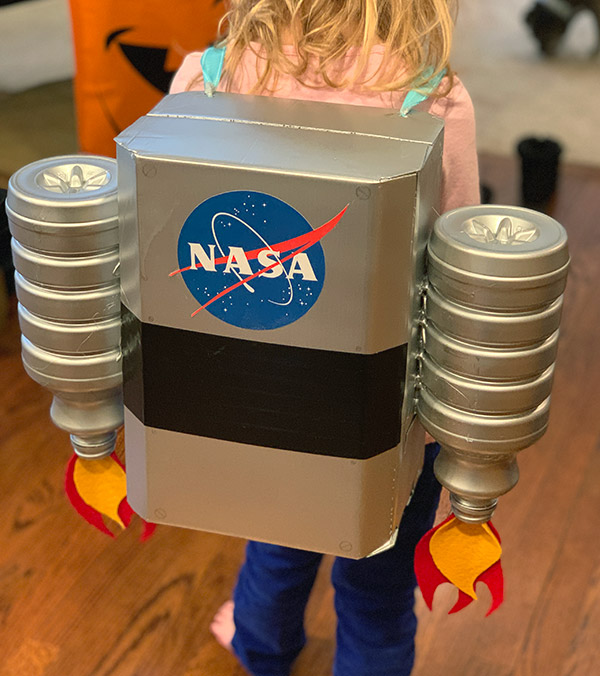 DIY Light-Up Astronaut Jet Pack