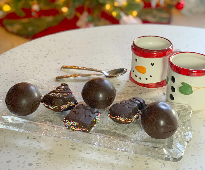Hot cocoa bombs