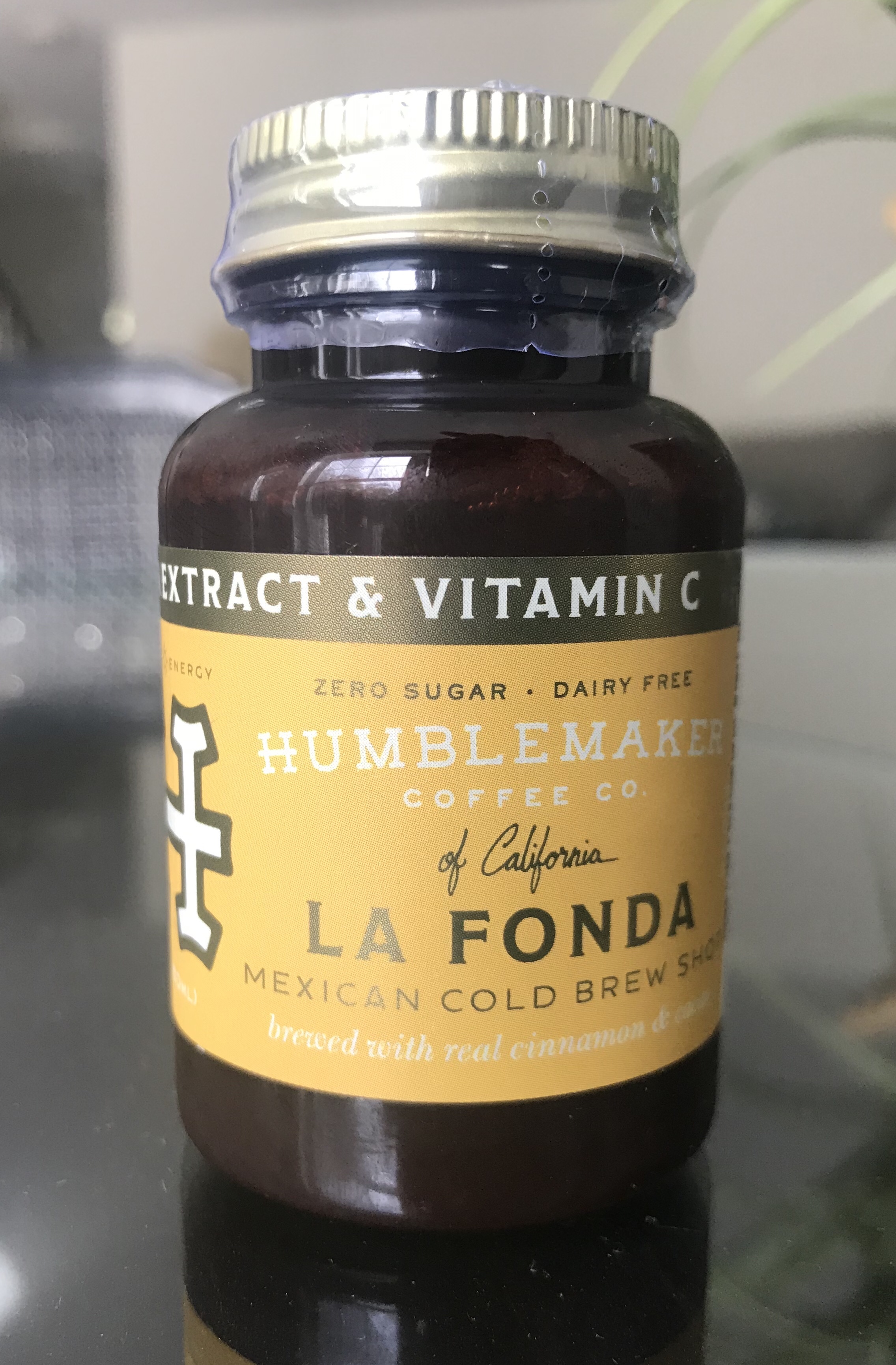 Humblemaker Cold Brew Coffee Shot La Fonda