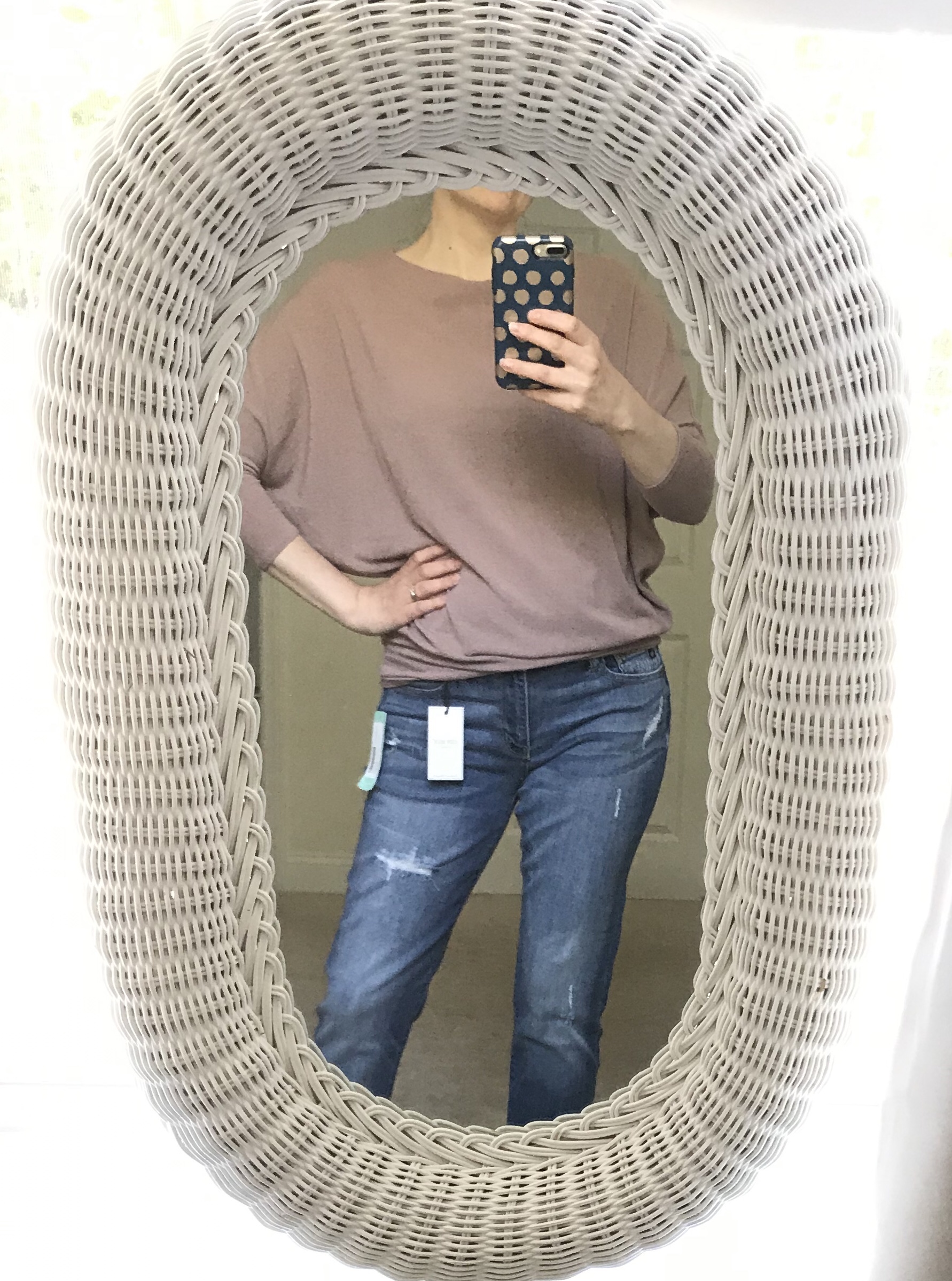 Jolie Reid 3/4 Sleeve Knit Top