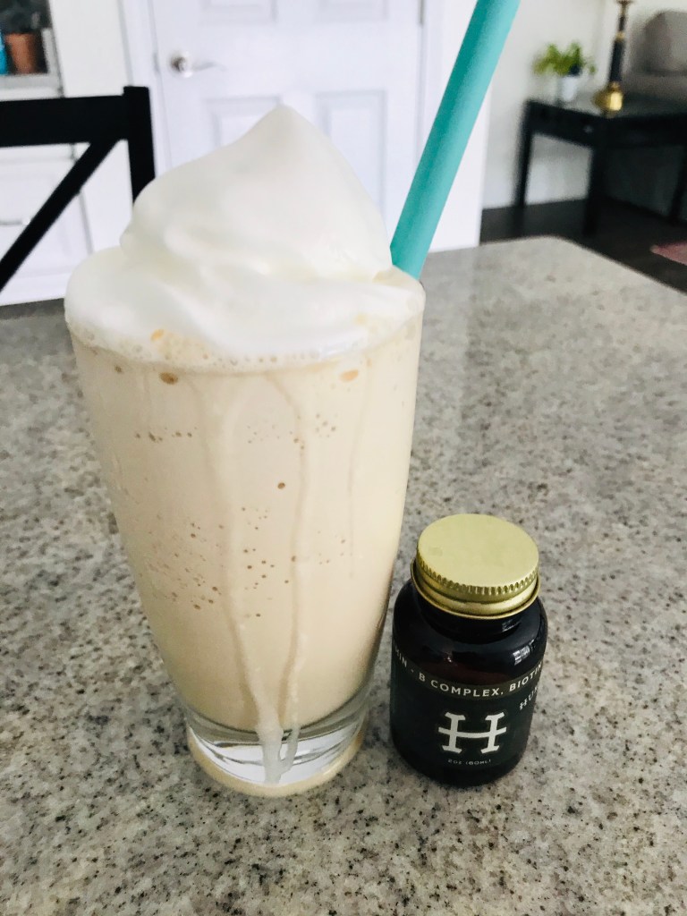 Fast Coffee Frappé Recipe with Humblemaker cold brew coffee shot.